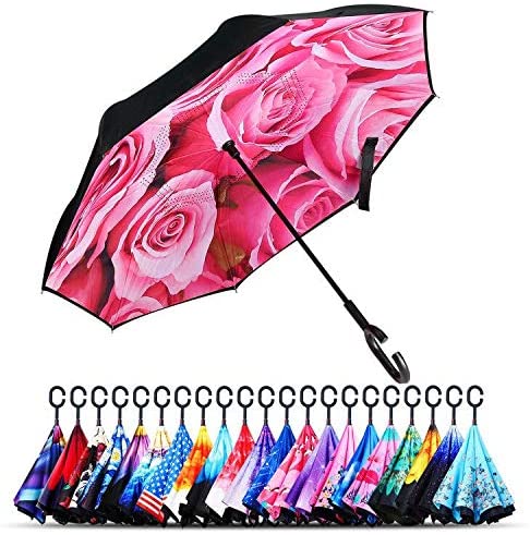 🎉Mother's Day Sale- 50% OFF🎉Windproof Double Layer Folding Inverted Umbrella