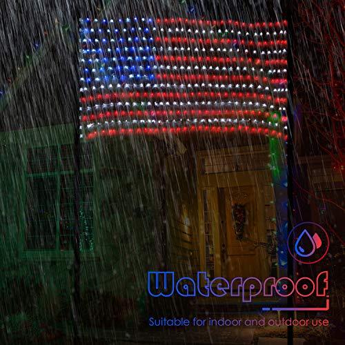 Buy 2 Free Shipping - American Flag Lights with 420 LEDs