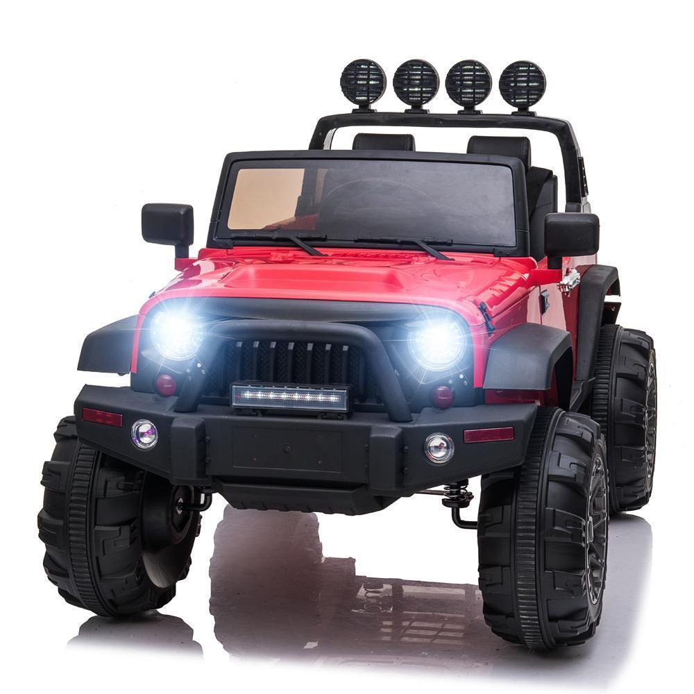 Enyopro™ Black 12v Battery Powered Ride On Car Truck