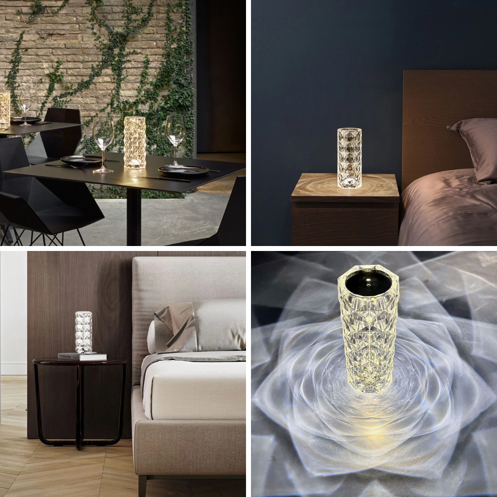 Acrylic Crystal Color Changing Touch Control Lamp