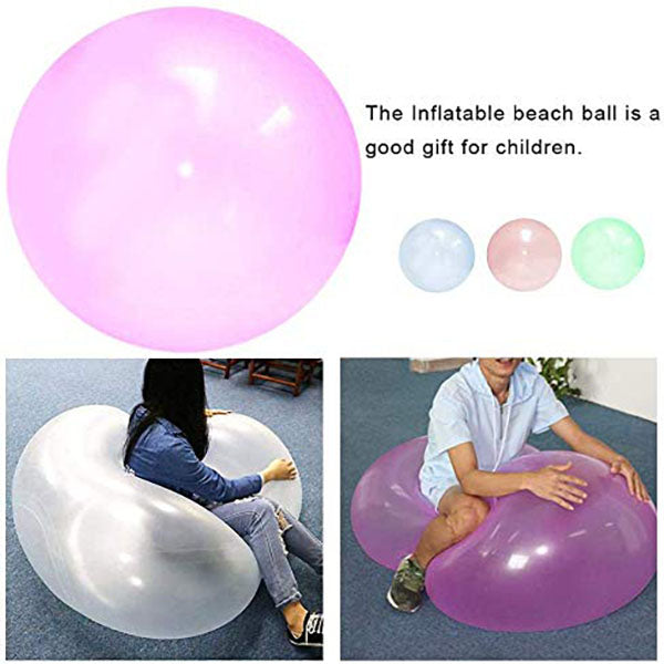 Air and Water Bubble Ball