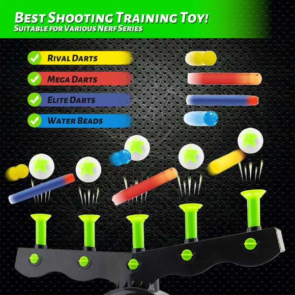 Shooting Targets for Nerf Guns Shooting Game Glow in The Dark Floating Ball Target Practice Toys