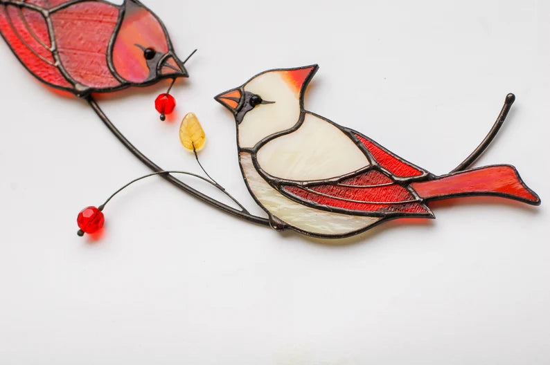 Best Mother's Day - Bird Window Hanging
