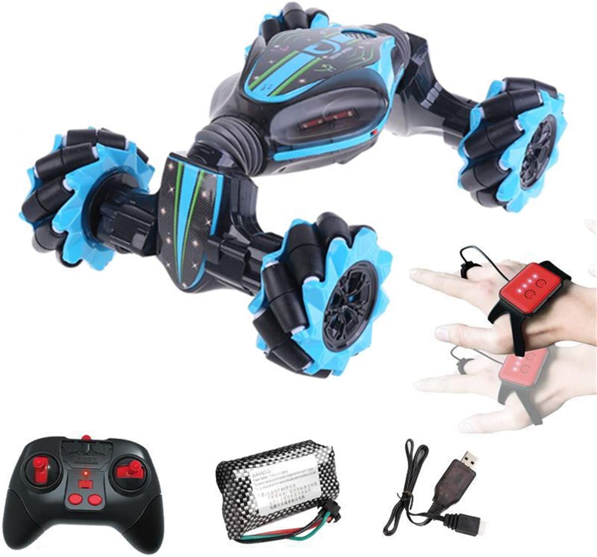 Gesture Sensing RC Stunt Car with Off-Road, Four-Wheel Drive