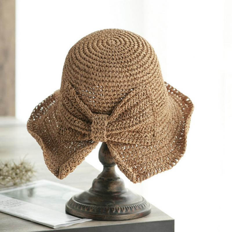 VigorDaily Brim & Bow Summer Hat