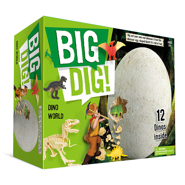 Children's Dinosaur Egg Digging Toy, Oversized Dinosaur Egg