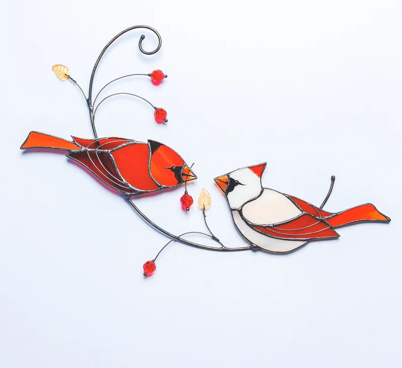 Best Mother's Day - Bird Window Hanging