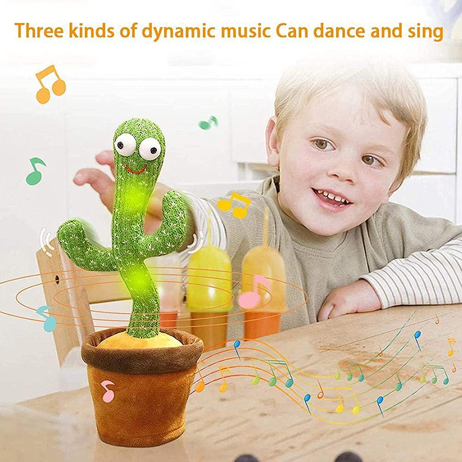 Buy 3 Get 1 Free - Dancing Cactus Toy