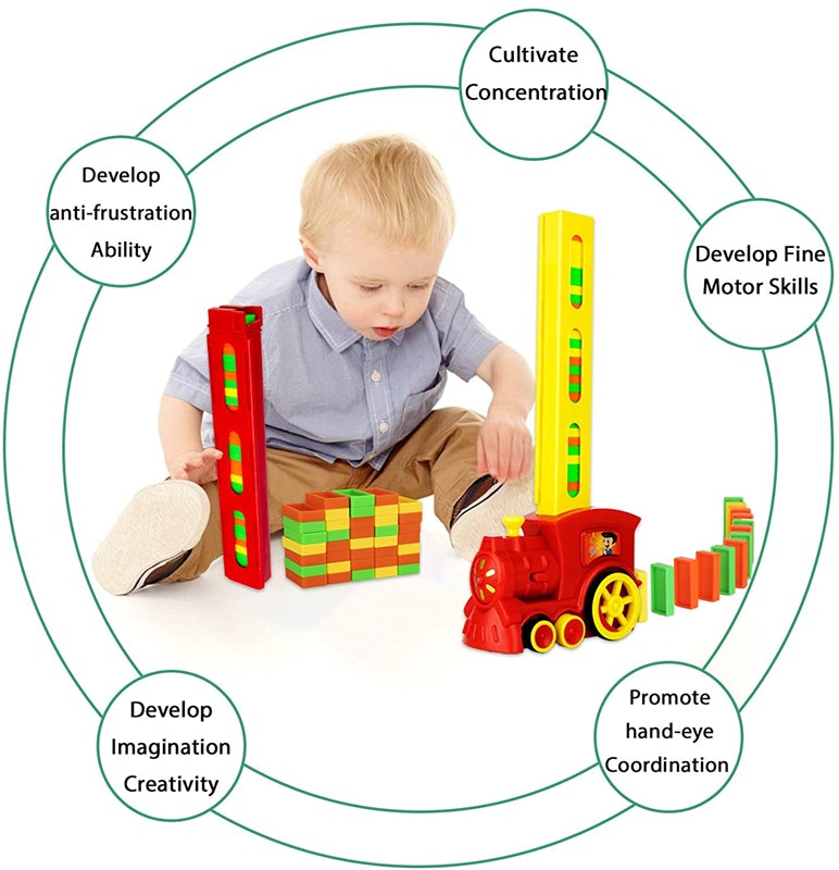 Buy 2 Free Shipping - Automatic Domino Train Car