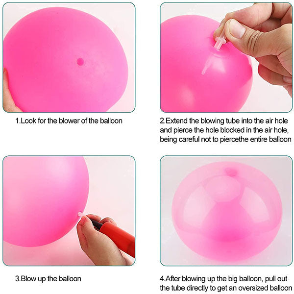 Air and Water Bubble Ball