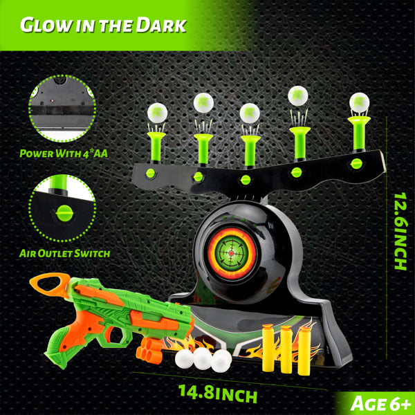 Shooting Targets for Nerf Guns Shooting Game Glow in The Dark Floating Ball Target Practice Toys