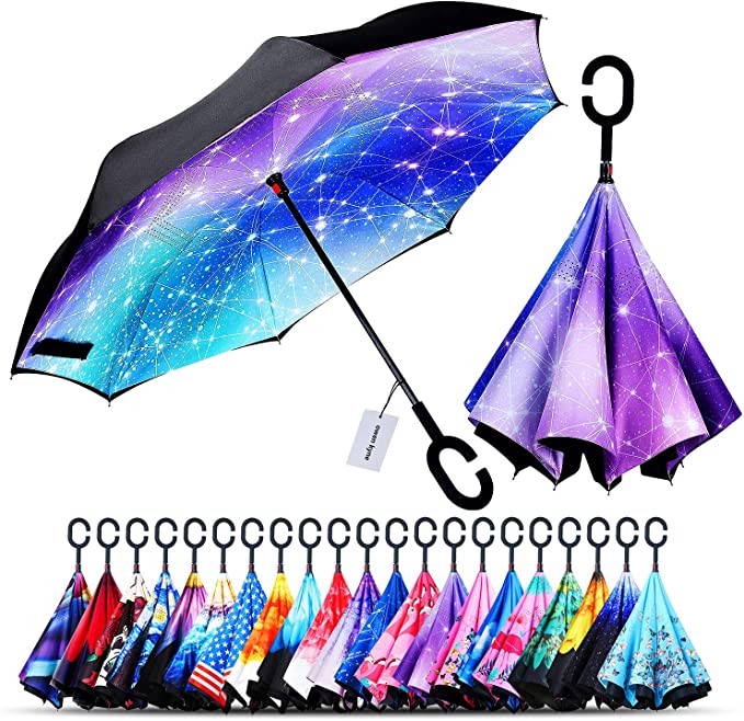 🎉Mother's Day Sale- 50% OFF🎉Windproof Double Layer Folding Inverted Umbrella