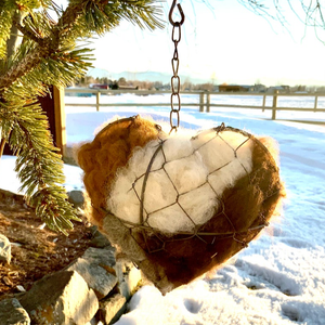 Mother's Day Gift - Bird Nesting Heart Garden Art Decoration