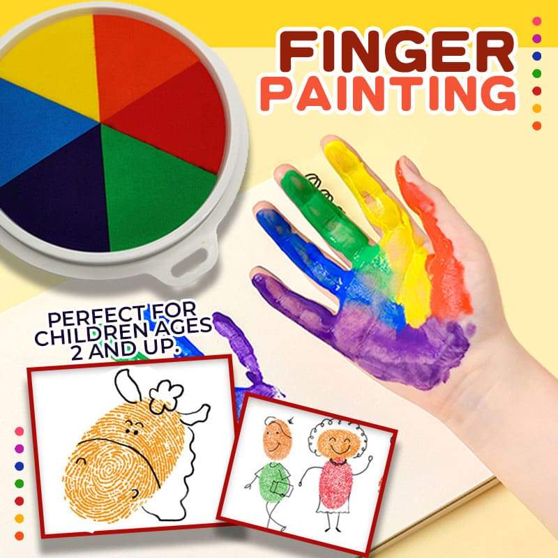 （Clearance sale-50%）Funny Finger Painting Kit