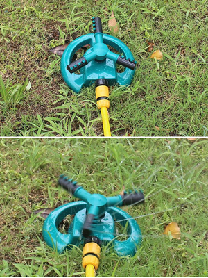 360-Degree Rotating Garden Sprinkler