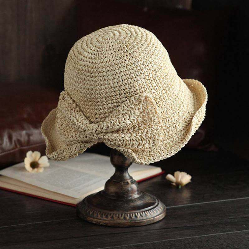VigorDaily Brim & Bow Summer Hat