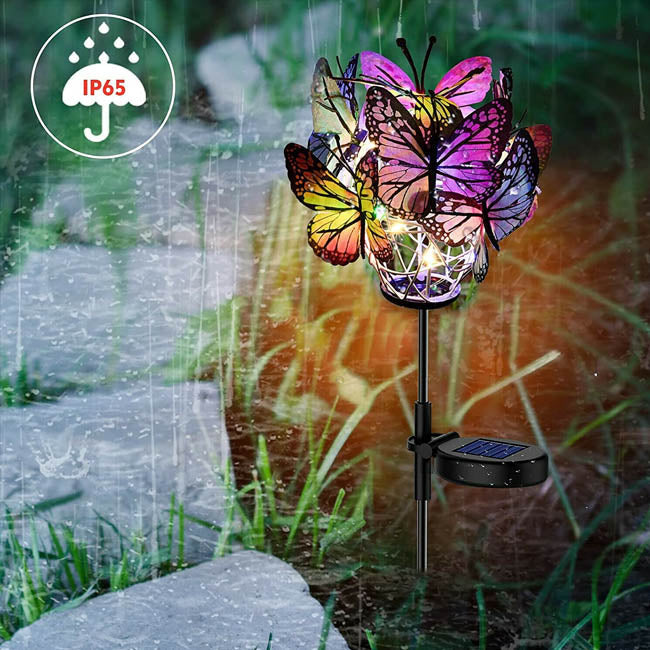 🎉Mother's Day Sale - 50% off🎉🦋Solar Butterfly Stake Lights 2pcs