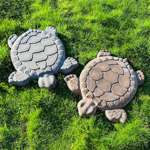 Turtle Shape Garden Path Paving Mold Planting Flower Concrete Cement Maker Decor