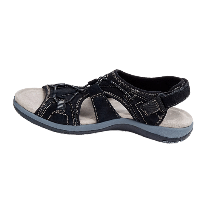 Women's Soft Adjustable Sandals, Orthotic Plantar Fasciitis Arch Support Sandals for Flat Feet