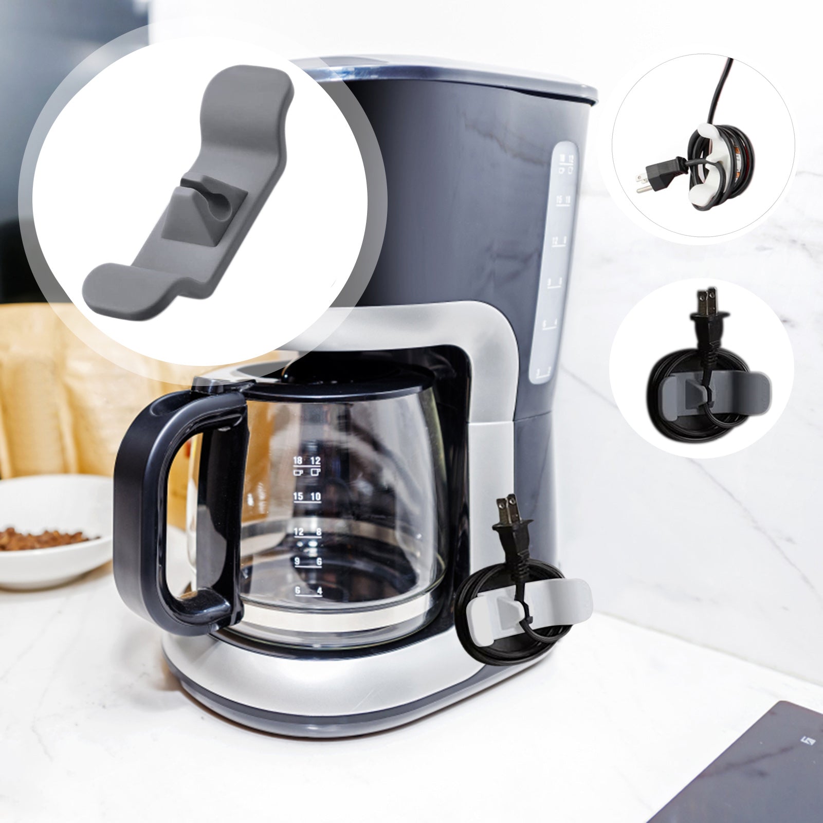 Kitchen Appliance Cord Winder