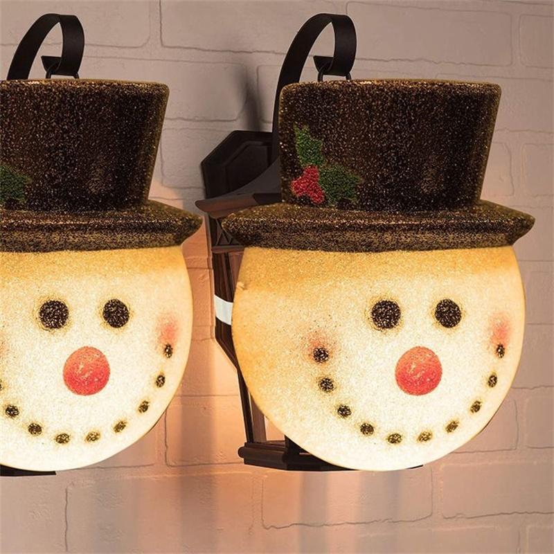 Christmas Snowman Porch Light Covers(🎄Only $9.90 for the second one&Free Shipping‼)