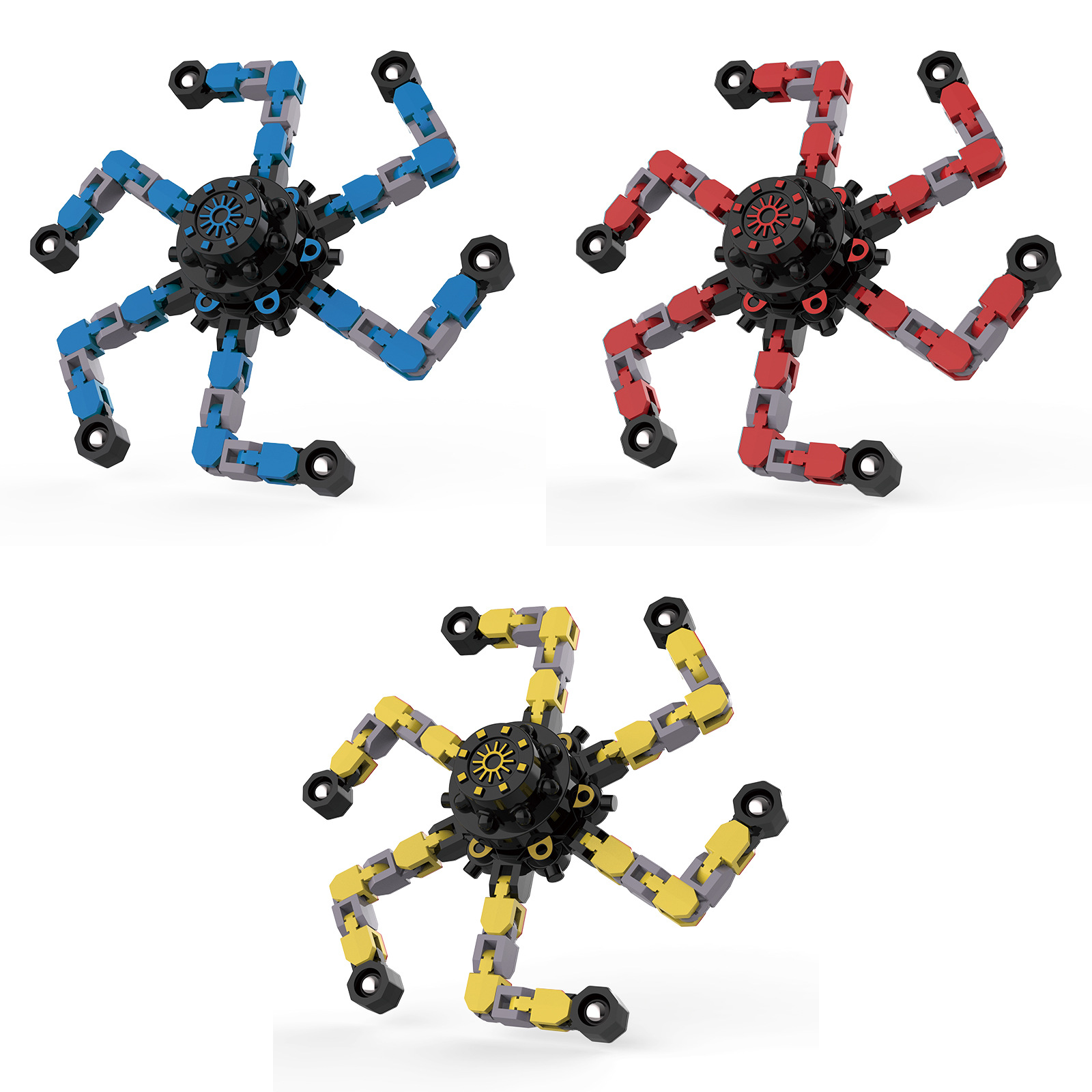 Gyro - Transformable Fingertip Anxiety Stress Relief Toy for Kids & Adults