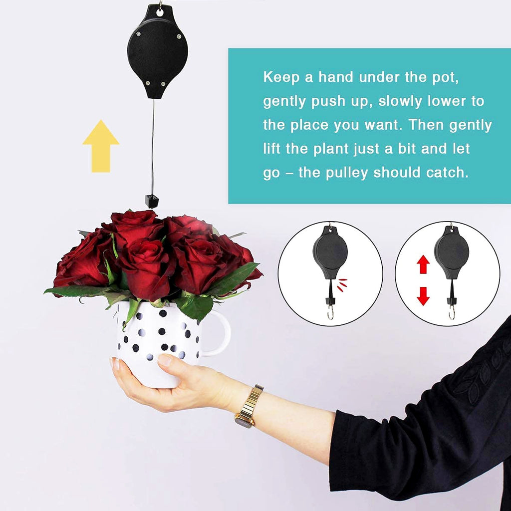 🔥Buy 2 Get 1 Free🔥 Easy Reach Plant Pulley Set