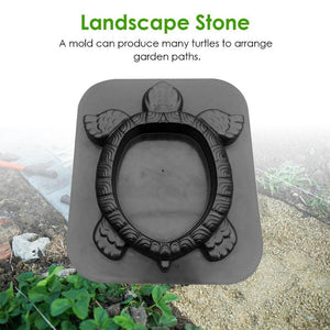 Turtle Shape Garden Path Paving Mold Planting Flower Concrete Cement Maker Decor