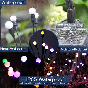 Solar Garden Lights Starburst Swaying Light