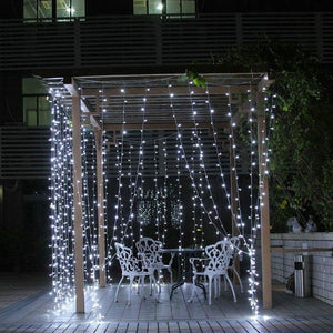 3M x 3M 300-LED Outdoor Decoration Curtain String Light