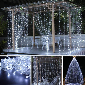 3M x 3M 300-LED Outdoor Decoration Curtain String Light