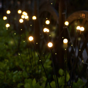 Solar Garden Lights Starburst Swaying Light