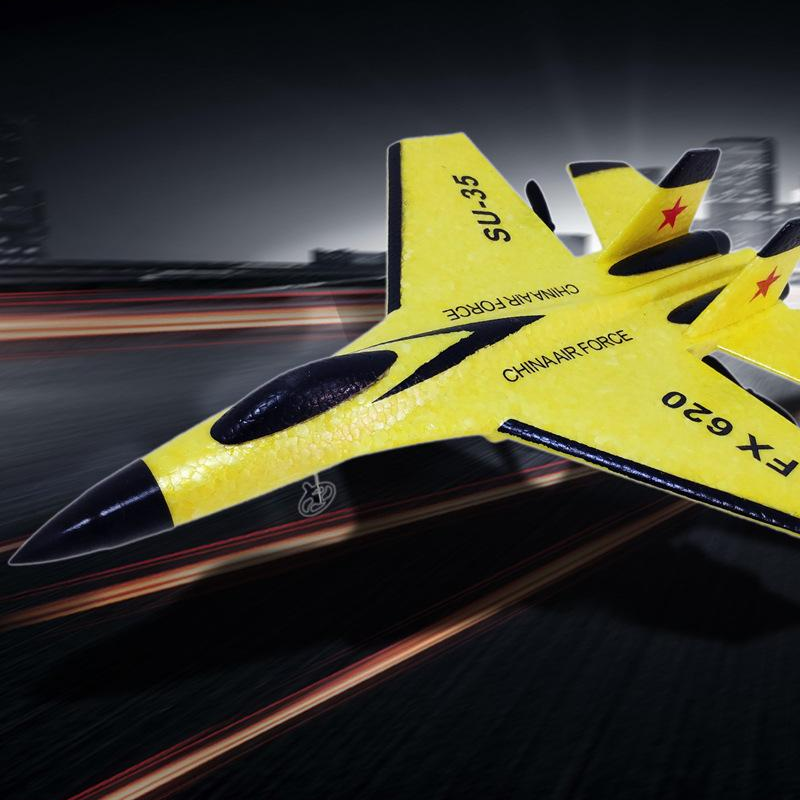 Glider Remote Flying Model Toys High Speed Flexible Foam Fighter Aircraft