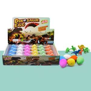 24 Pack Easter Hatching Dinosaur Eggs Toy