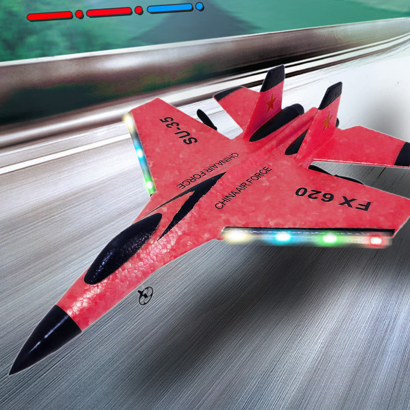Glider Remote Flying Model Toys High Speed Flexible Foam Fighter Aircraft