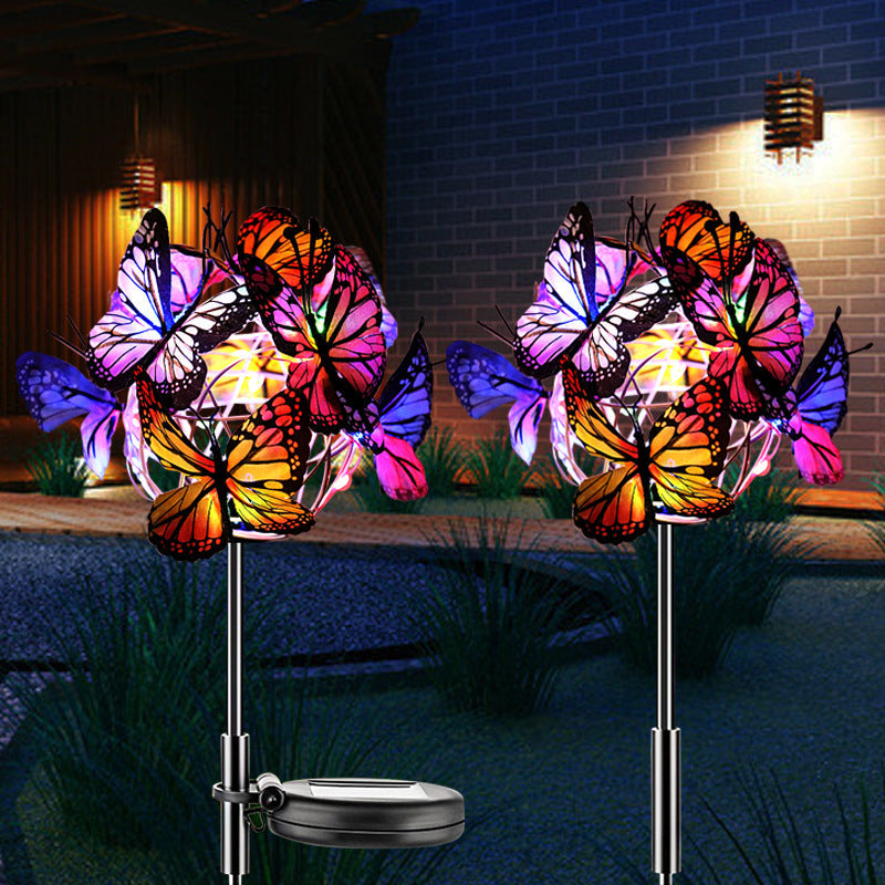 🎉Mother's Day Sale - 50% off🎉🦋Solar Butterfly Stake Lights 2pcs