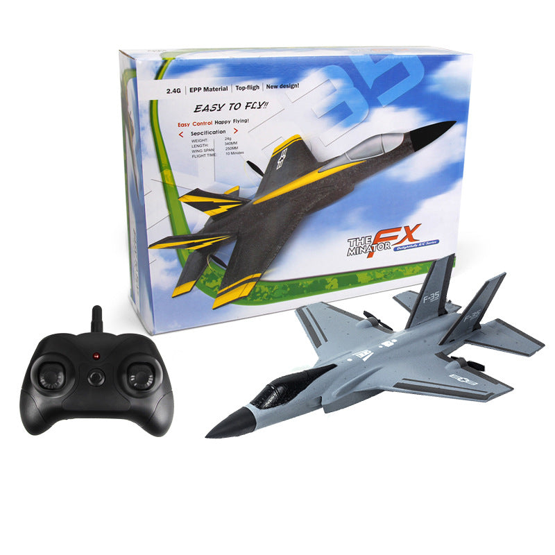 Glider Remote Flying Model Toys High Speed Flexible Foam Fighter Aircraft