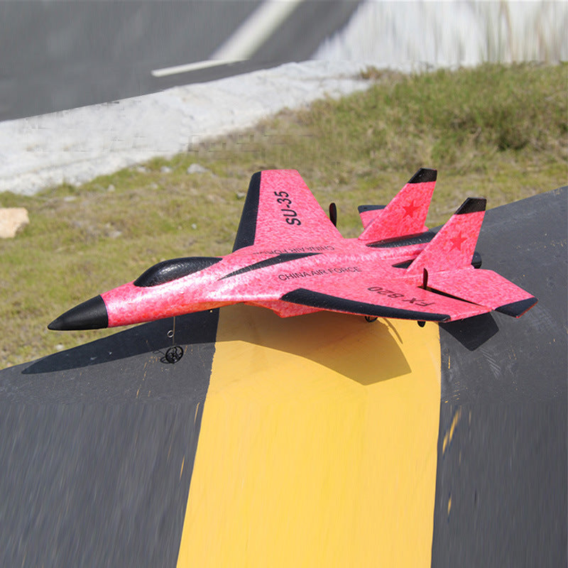 Glider Remote Flying Model Toys High Speed Flexible Foam Fighter Aircraft