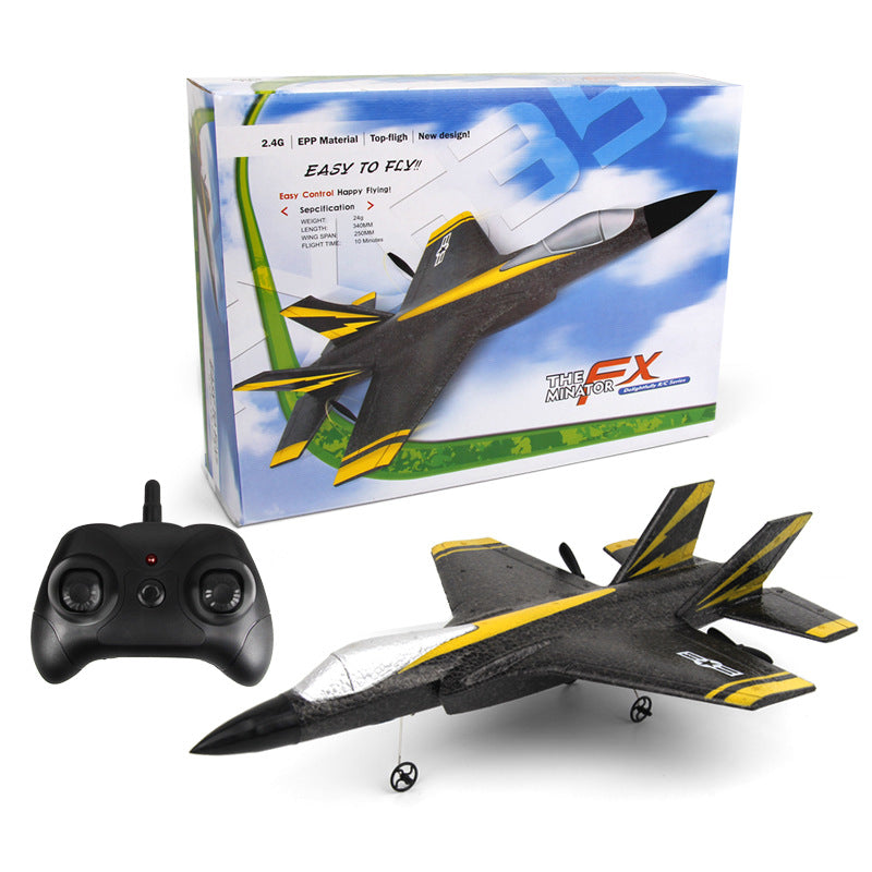 Glider Remote Flying Model Toys High Speed Flexible Foam Fighter Aircraft