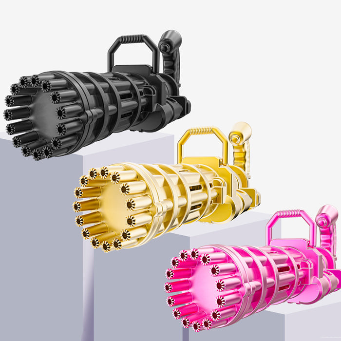 Buy 2 Free Shipping - 18-hole Gatling Bubble Machine