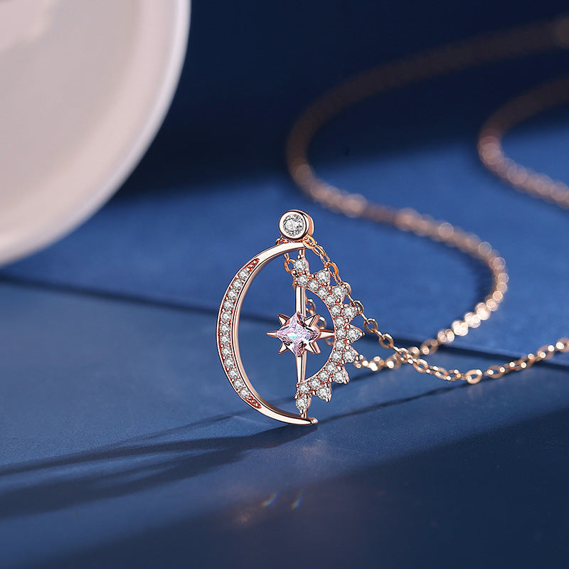 Badass Squad Have Each Other's Back Sun & Moon Necklace