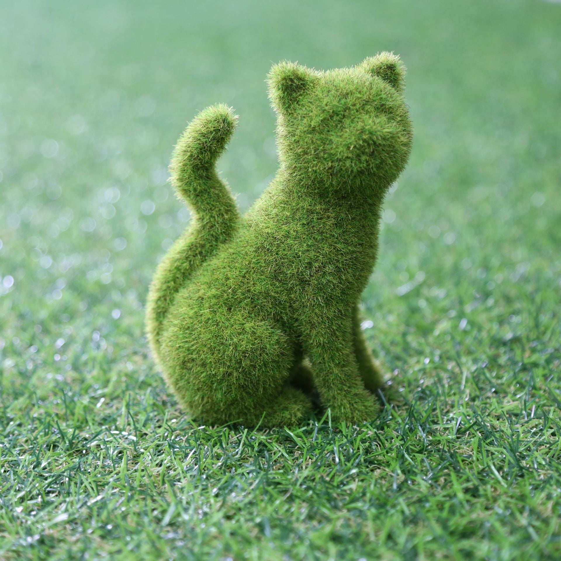 Dog Statue Decorative Peeing Dog Topiary