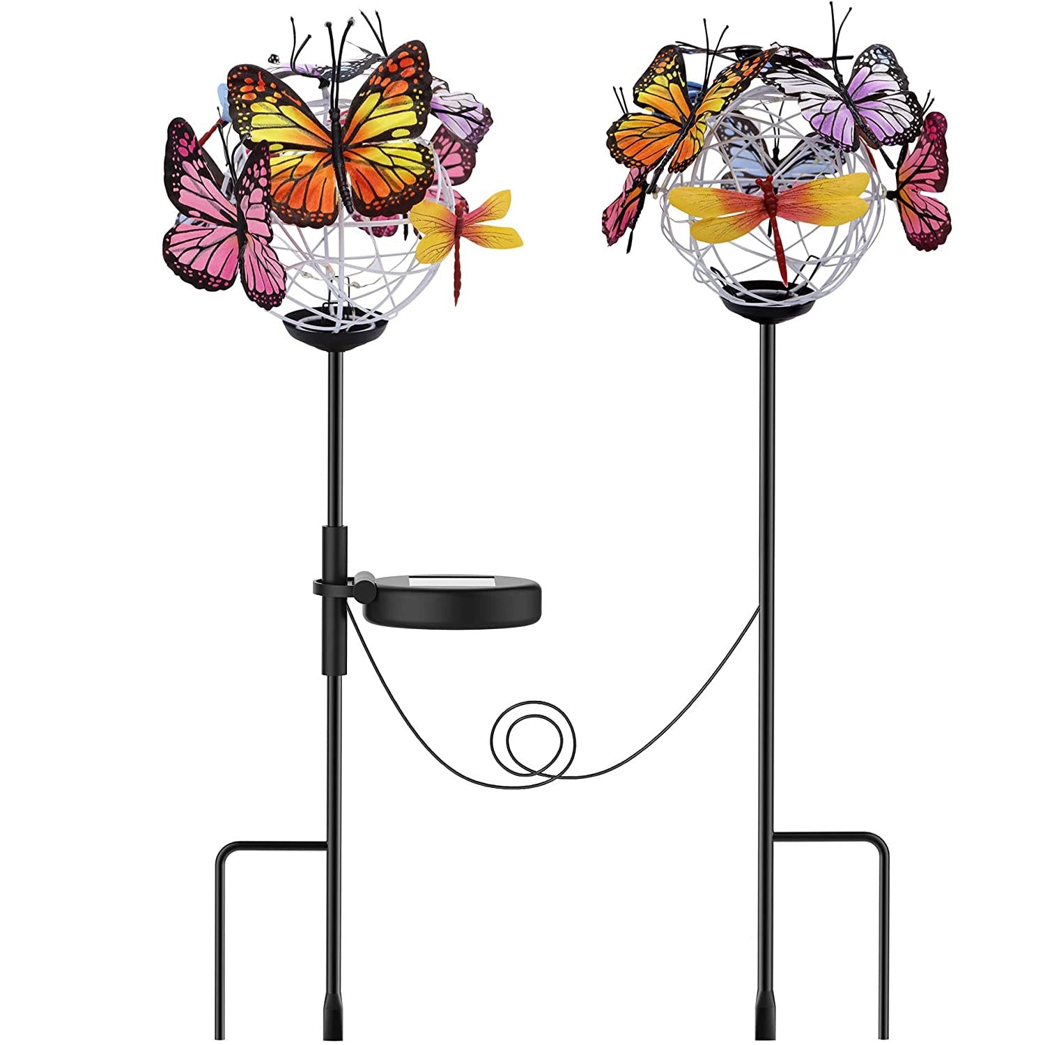 🎉Mother's Day Sale - 50% off🎉🦋Solar Butterfly Stake Lights 2pcs