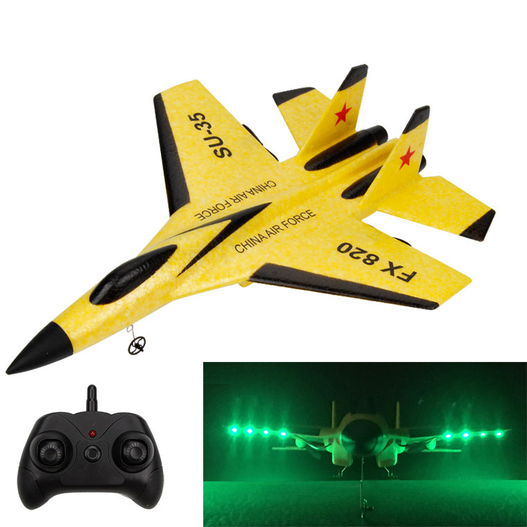 Glider Remote Flying Model Toys High Speed Flexible Foam Fighter Aircraft
