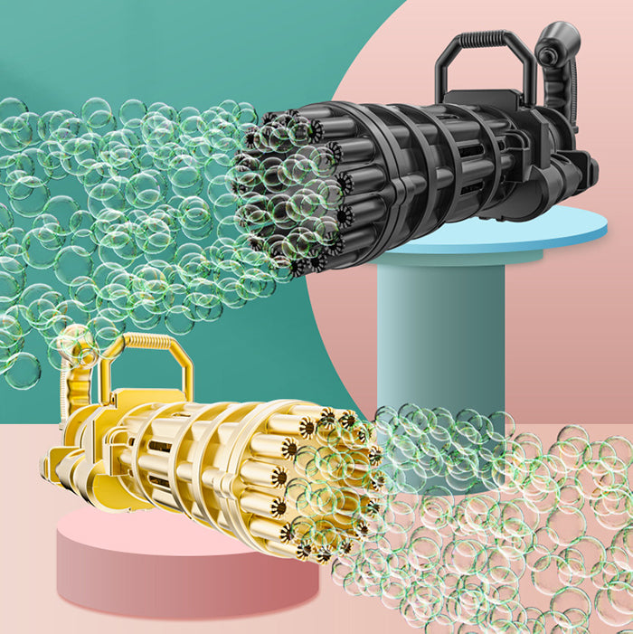 Buy 2 Free Shipping - 18-hole Gatling Bubble Machine
