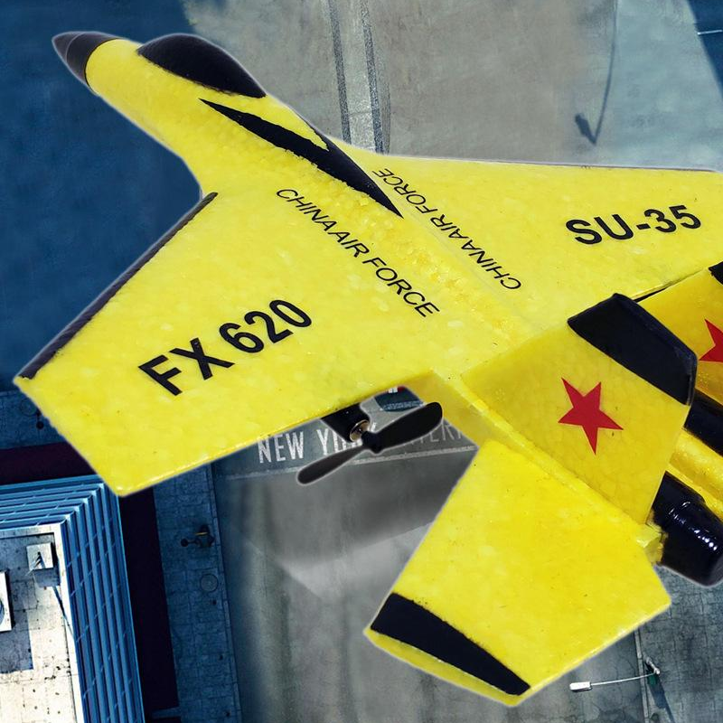 Glider Remote Flying Model Toys High Speed Flexible Foam Fighter Aircraft