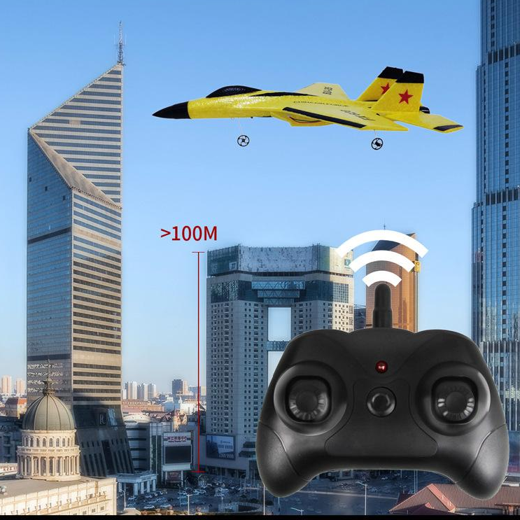 Glider Remote Flying Model Toys High Speed Flexible Foam Fighter Aircraft