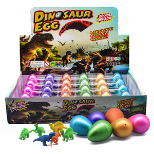 24 Pack Easter Hatching Dinosaur Eggs Toy