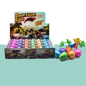 24 Pack Easter Hatching Dinosaur Eggs Toy