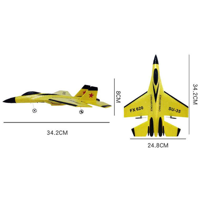 Glider Remote Flying Model Toys High Speed Flexible Foam Fighter Aircraft